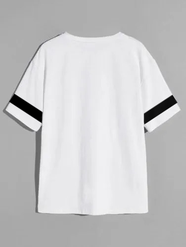 Angry Face Oversized Tee