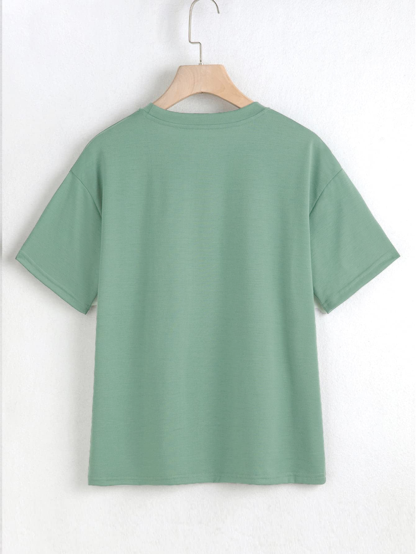 Oversized Drop Shoulder Graphic Tee for males